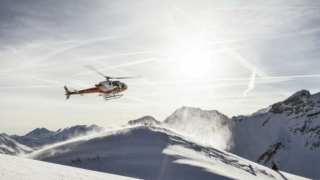 Heliskiing