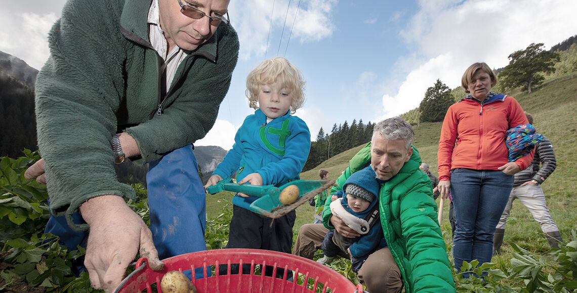 Hanspeter Dänzer, Martin Göschel mit Familie